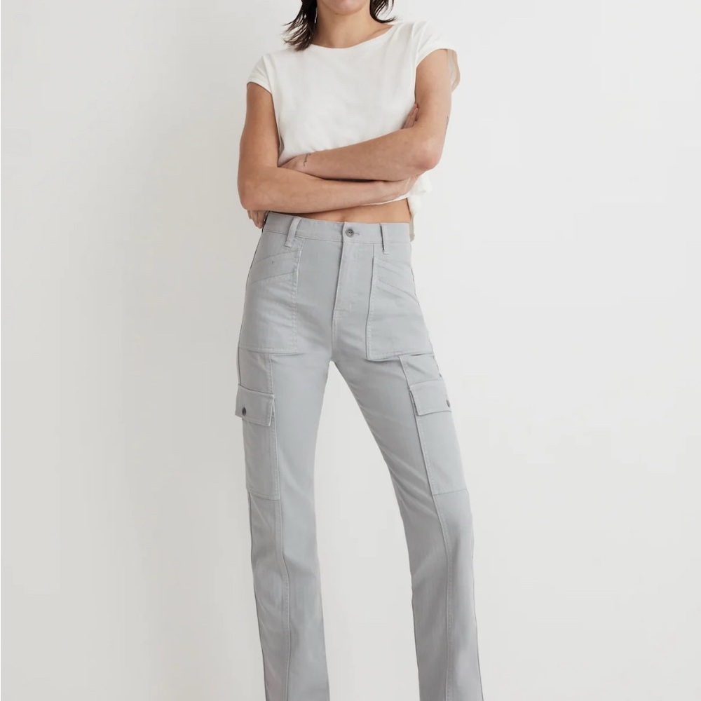 Madewell Garment Dyed 90’s Straight Cargo Pant
